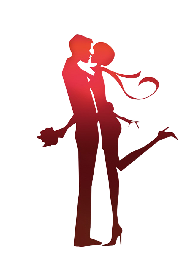 Cute Hug Png Transparent Image (white, maroon)