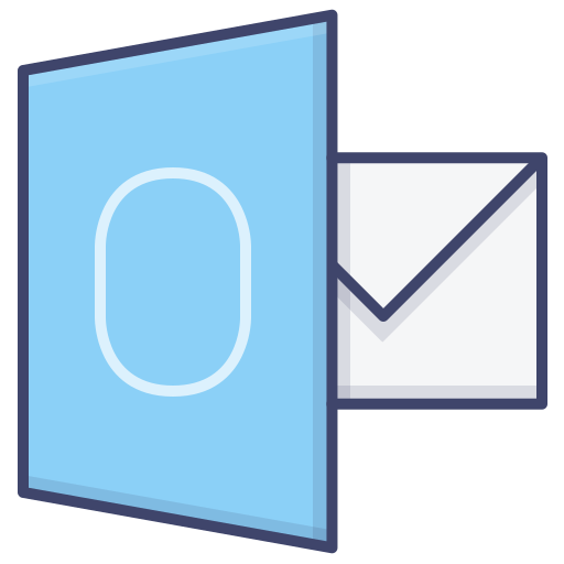 Outlook Windows Office Software Icon Free Transparent Png Icon Download (silver, black, white)