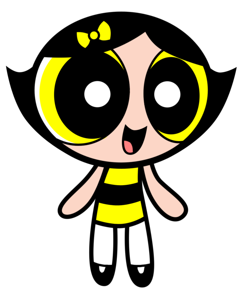 Buttercup Powerpuff Girls Png Transparent Photo (yellow, pink, beige, black, white)