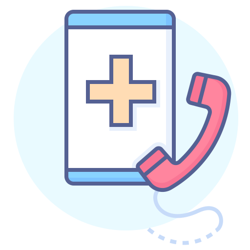 Button Call Doctor Online Consultation Smartphone Icon Free Nobackground Png Icon Download (salmon, white, black, lavender, pink)