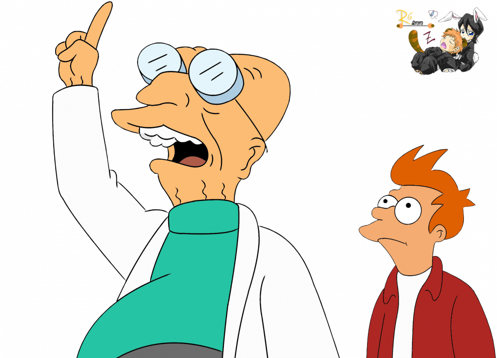 Futurama Character Png Image (teal, maroon, white, black, salmon)