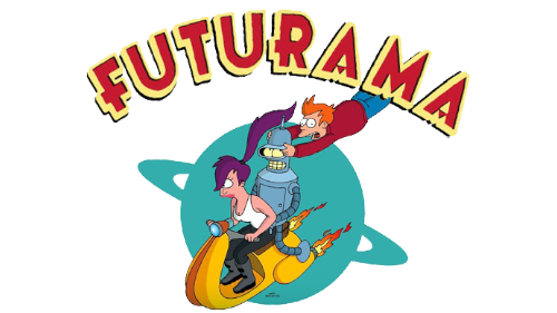 Futurama Logo Png Transparent Image (teal, black, maroon)