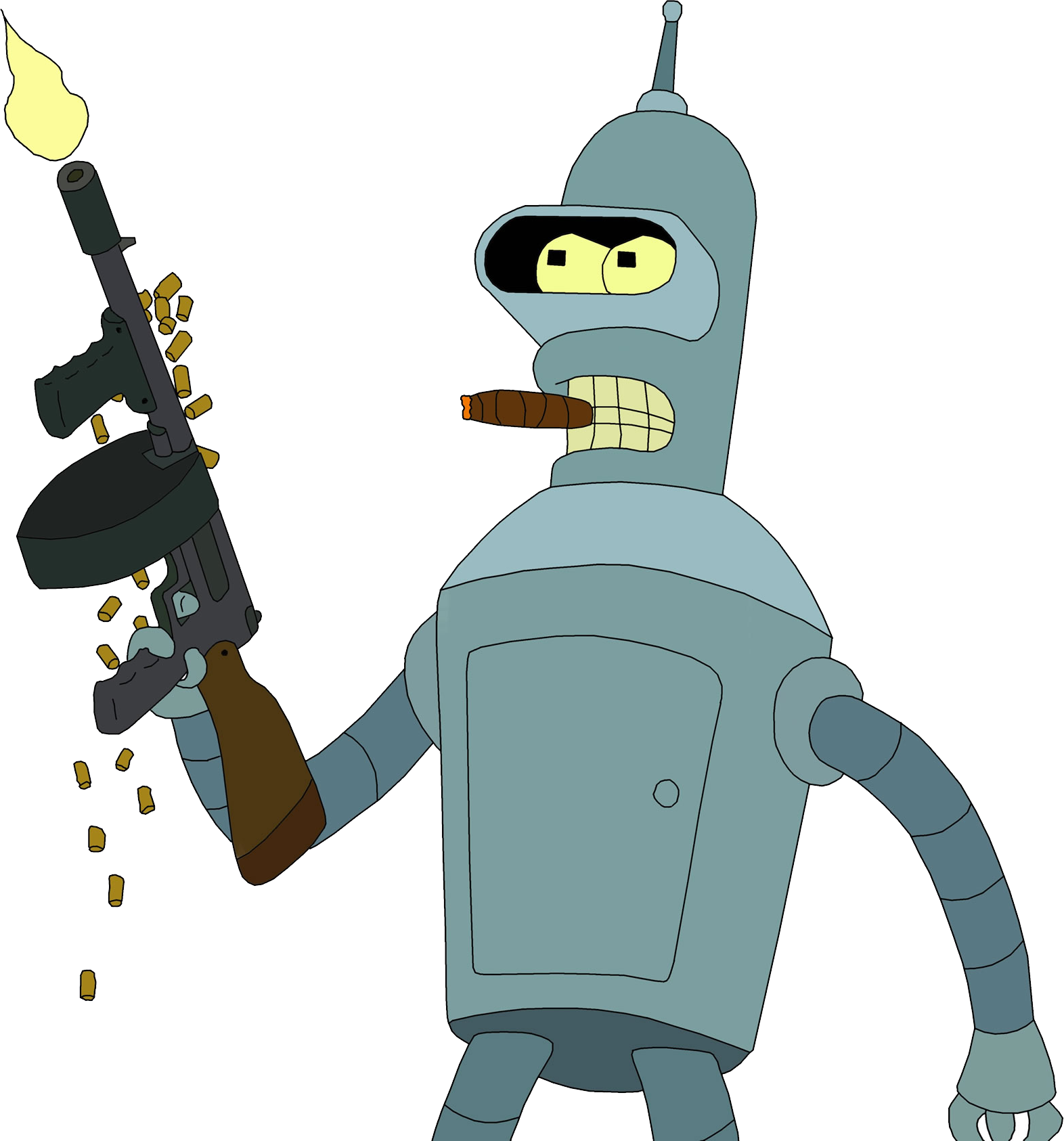 Futurama Robot Png Photos (maroon, gray, white, black, silver)