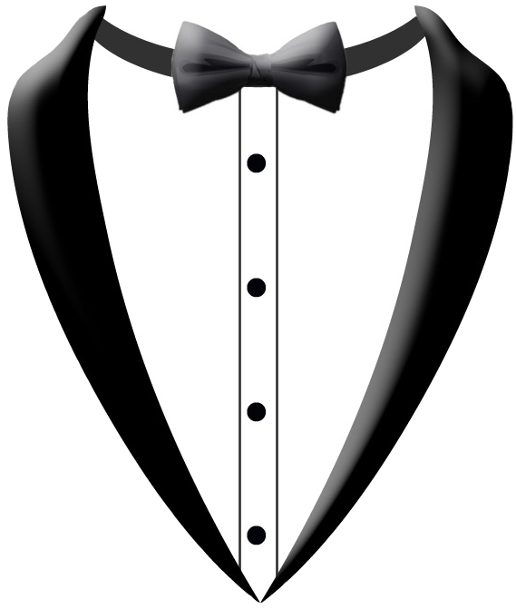 Tuxedo (black, lavender, white, silver)