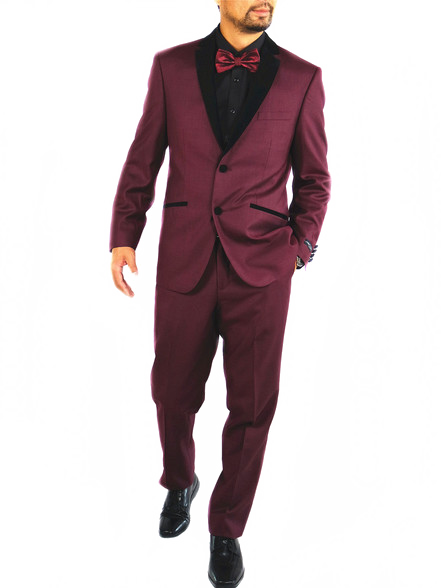 Tuxedo Background Png (maroon, white)