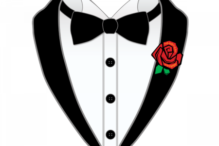 Tuxedo Black Png Images (black, lavender, white)