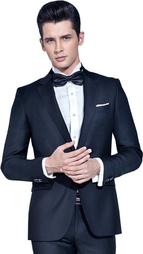 Tuxedo Mens (indigo, black)