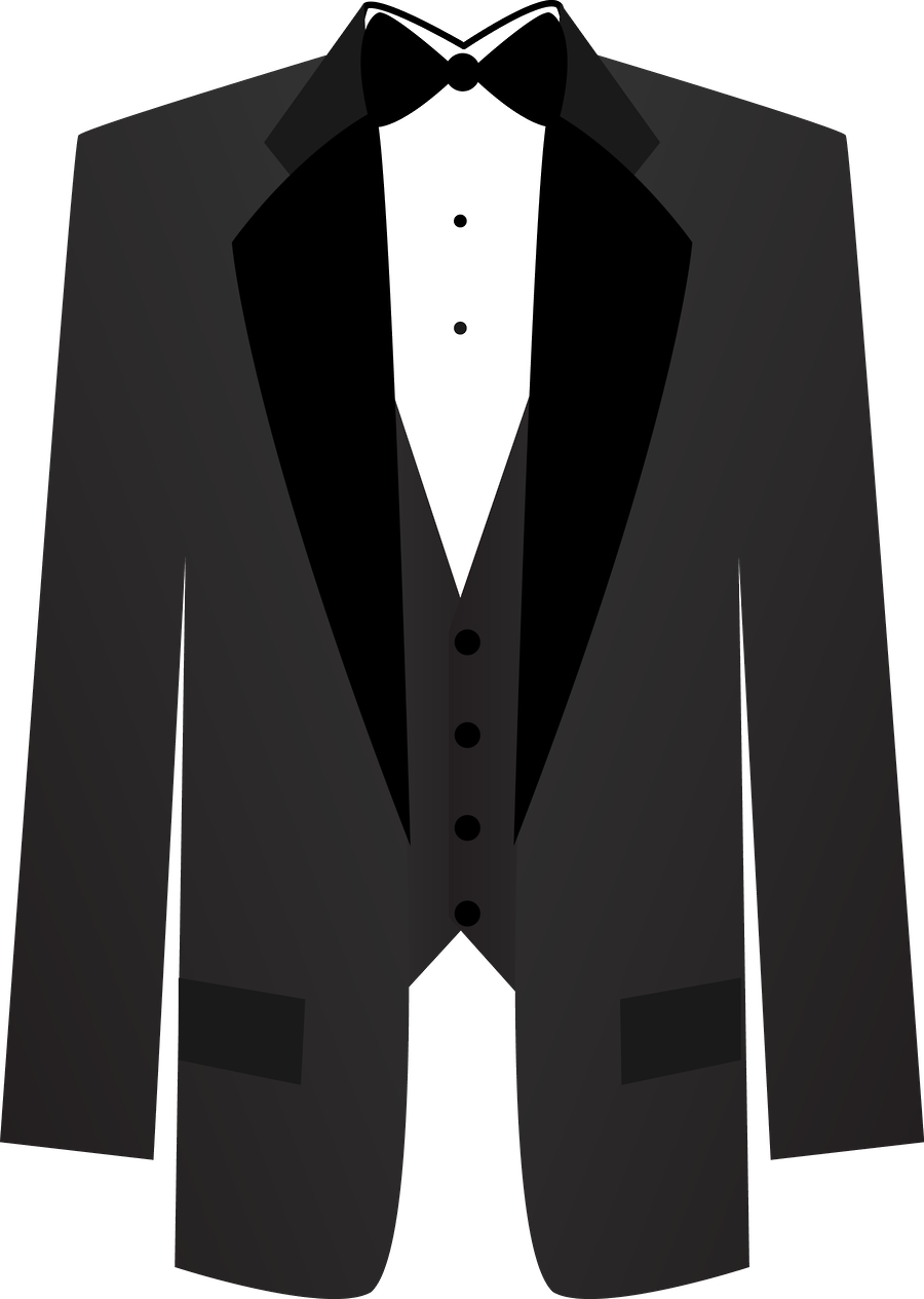 Tuxedo Png Pic (black, white)