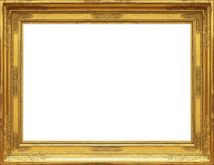 Luxury Frame Png File (green, gray, black, olive)