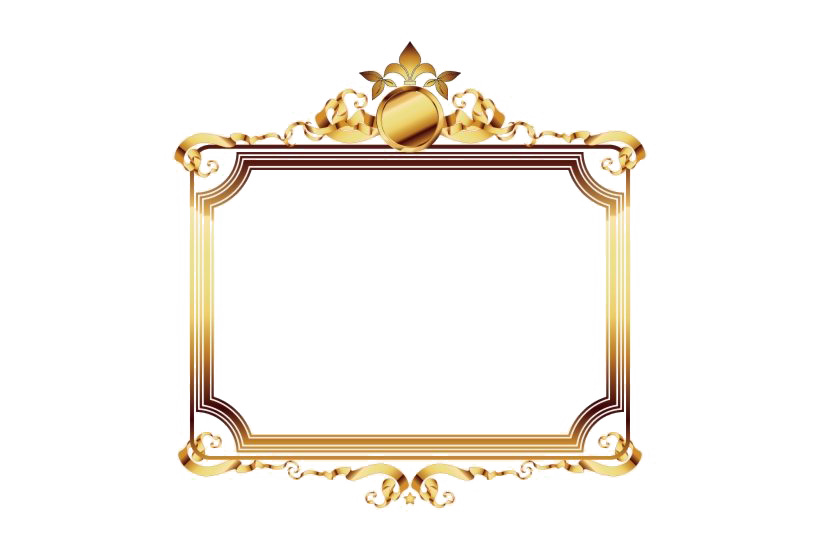 Luxury Frame Png Photos (white, silver, gray, salmon)