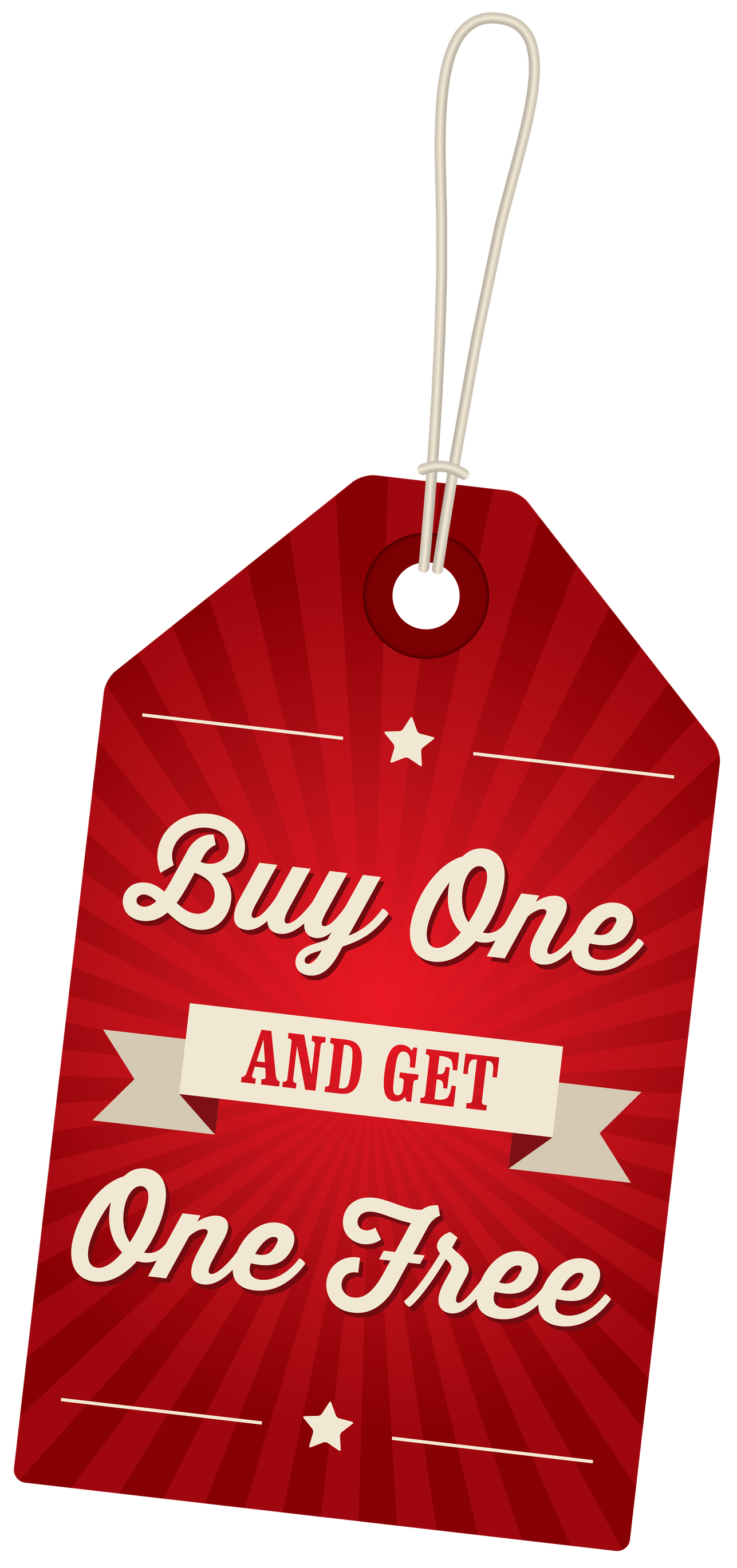 Buy 1 Get 1 Free Png File (maroon, black)