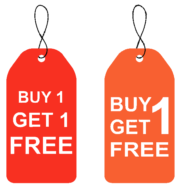 Buy 1 Get 1 Free Png Free Download (indigo, white, silver, red, chocolate)