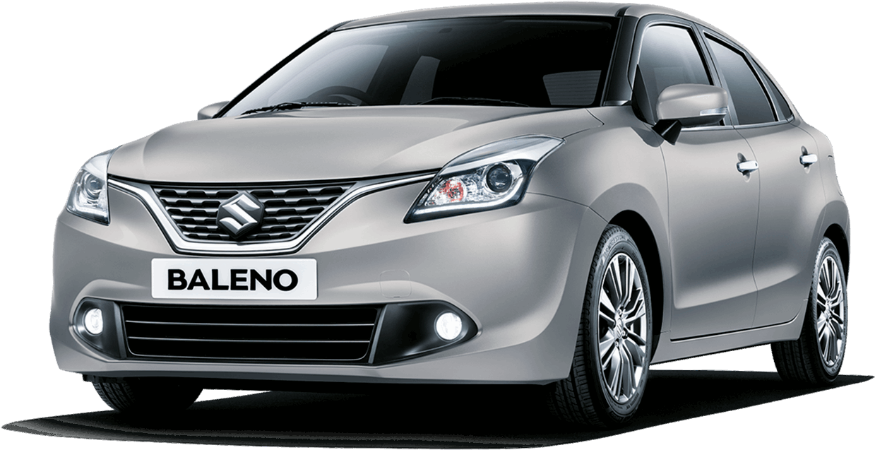 Suzuki Baleno Png Isolated Image (black, silver)