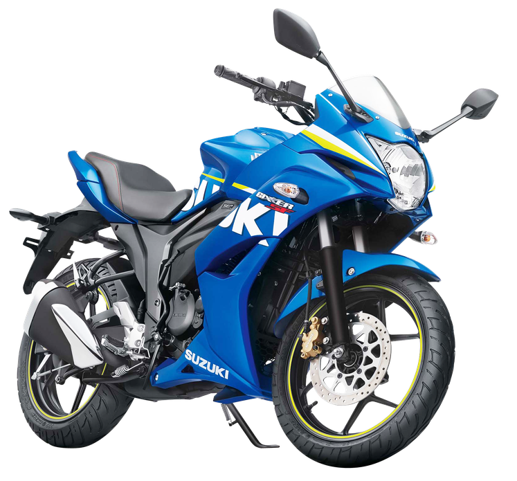 Suzuki Bike Png Transparent Image (black, white, teal)