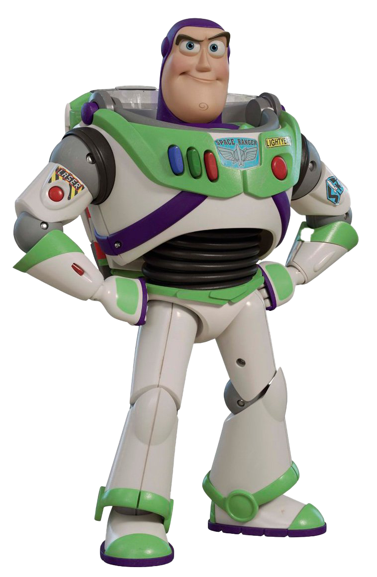 Buzz Lightyear Png File (gray, white, silver)