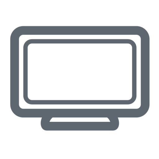 Tv Television Free Transparent Png Icon Download (white, black, gray)