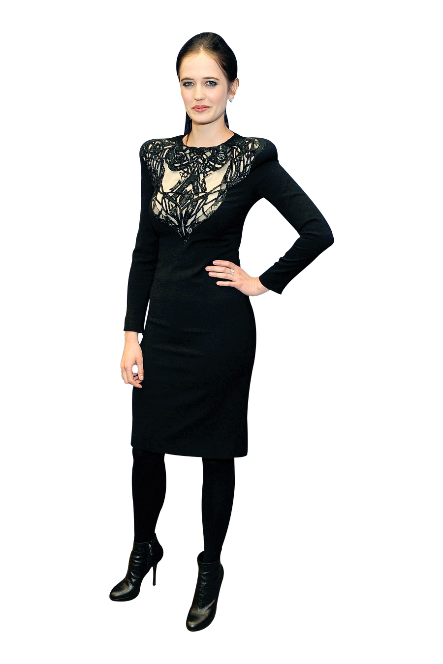 Eva Green Png (black)