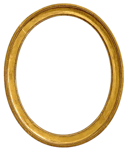 Oval Frame Png Hd Isolated (black)