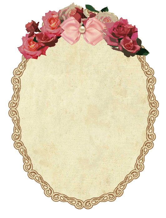 Oval Frame Png Picture (beige, gray)