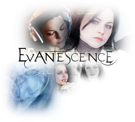 Evanescence Png Image (black, silver, white)