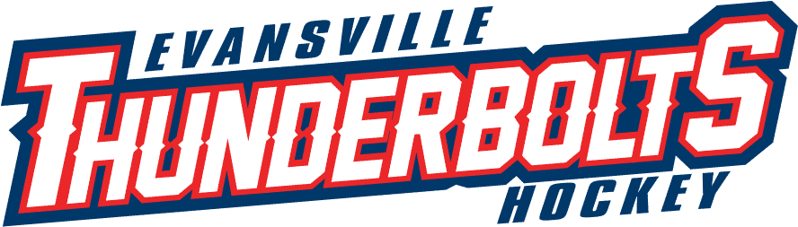 Evansville Thunderbolts Png Hd (white, gray)