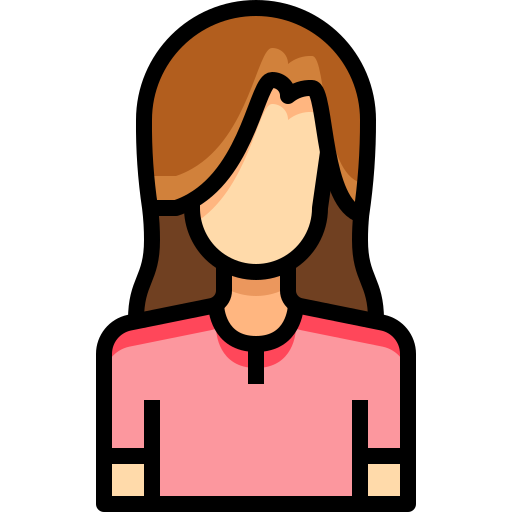 Avatar People Person Profile User Woman Icon Free Png Icon Download (salmon, maroon, black, pink, chocolate)