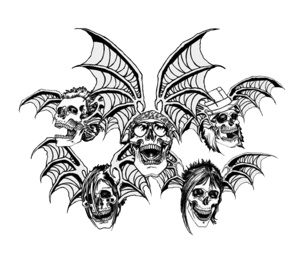 Avenged Sevenfold Png Photos (white, silver)