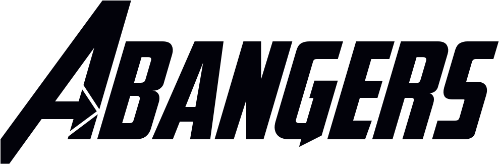 Avenger Logo Png Isolated Photo (black)