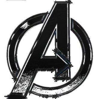 Avenger Logo Png Isolated Pic (black)