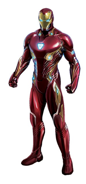 Avengers Infinity War Iron Man Png Image (black)