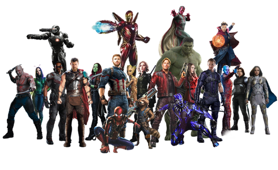 Avengers Infinity War Png Free Download (black)