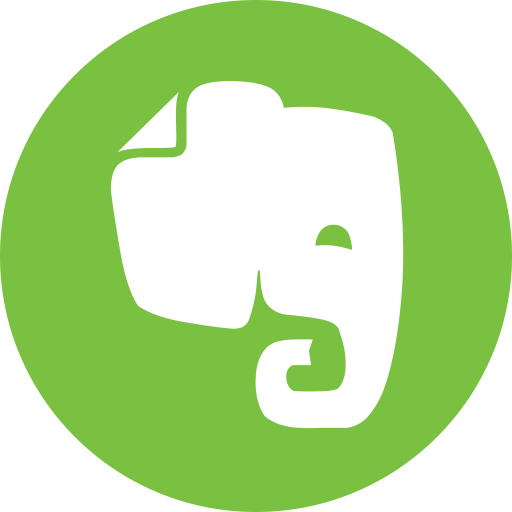 Evernote Free Png Icon Download (olive, gray, black, white)