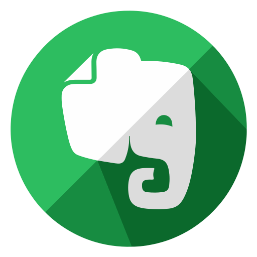 Evernote Logo Icon Free Png Icon Download (white, black, lavender, teal, green)