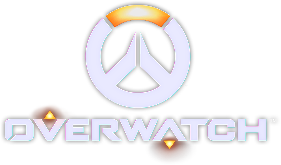 Overwatch Logo Png Clipart (white, gray, lavender, black)