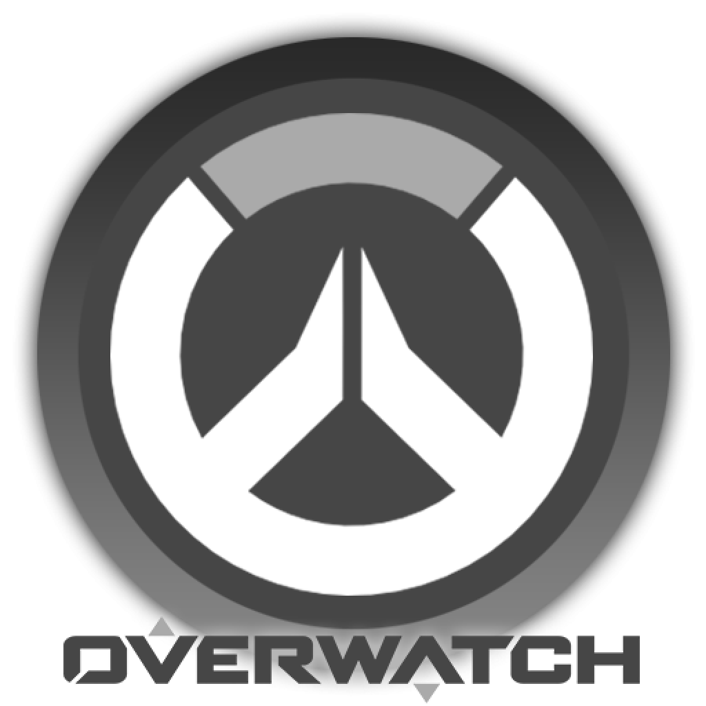 Overwatch Logo Png Photos (white, indigo, black, silver)