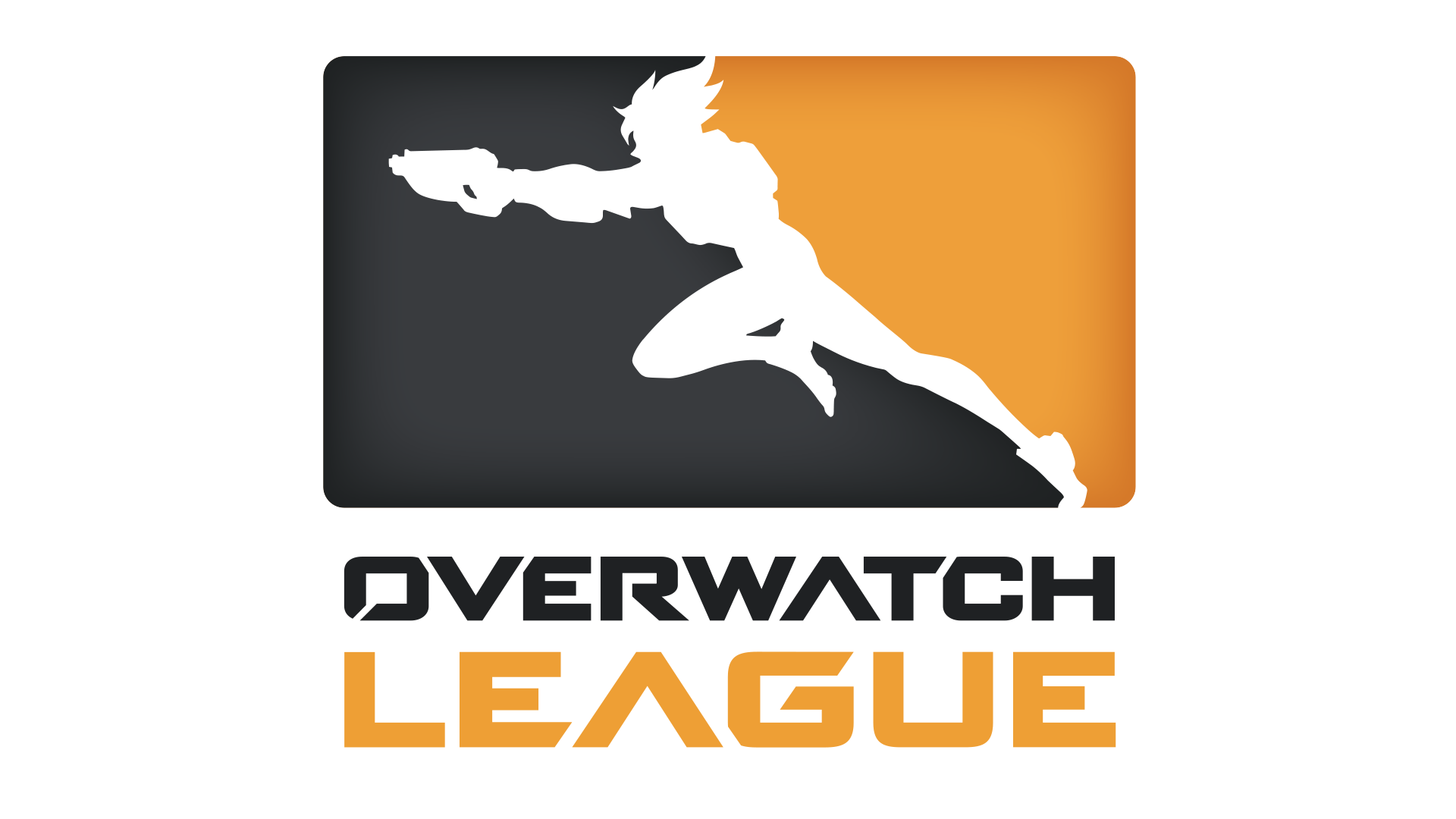 Overwatch Logo Png Pic (indigo, lavender, black, orange, white)