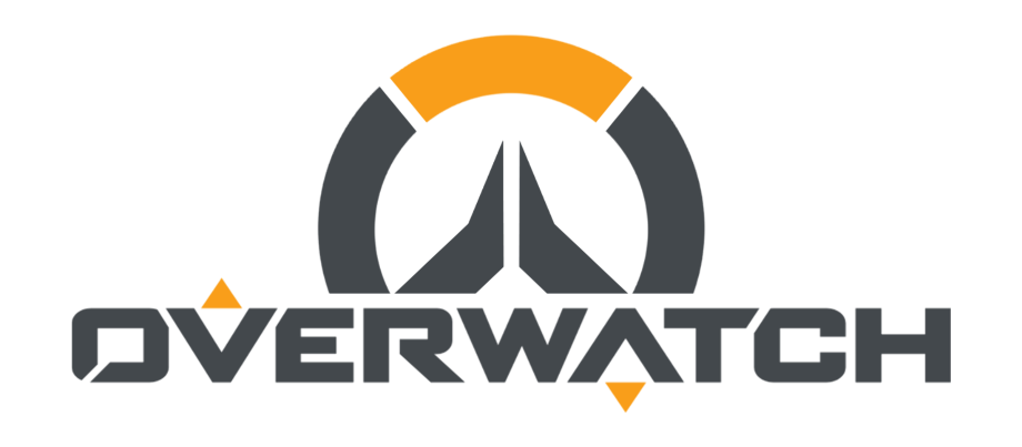 Overwatch Png Hd Logo Png Clipart (indigo, black, orange)