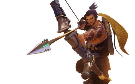 Overwatch Png Isolated Clipart (black)