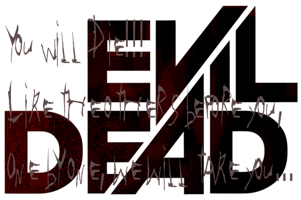 Evil Dead Png File (black)