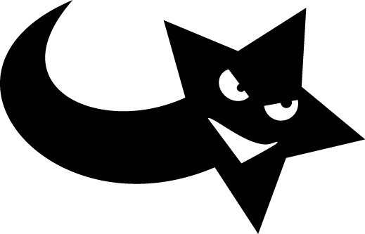 Evil Png Clipart (black, gray, white, silver)