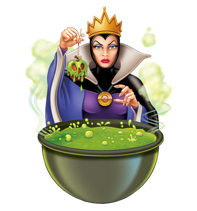 Evil Queen Png Clipart (black, olive, gray)