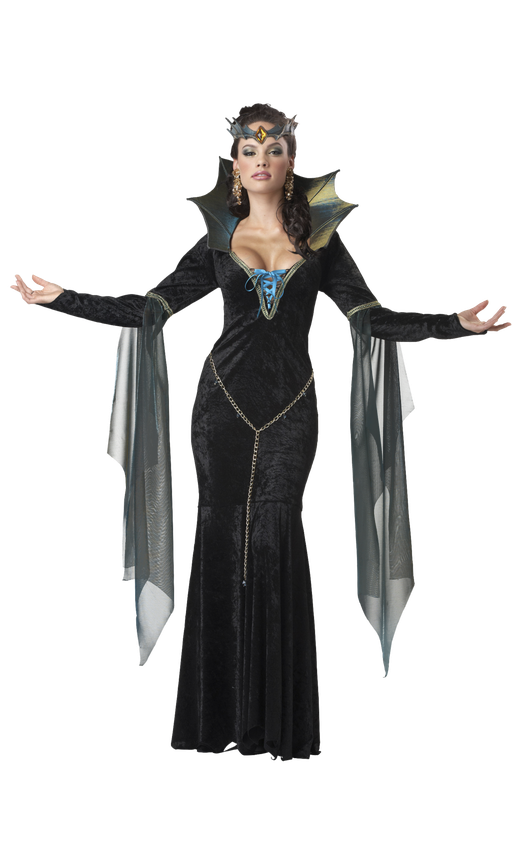 Evil Queen Transparent Png (black)