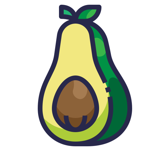 Avocado Food Fruit Icon Free Transparent Png Icon Download (olive, black, pink, gold, green)