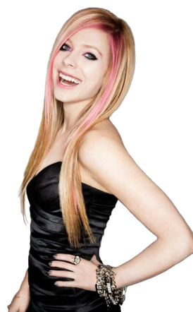 Avril Lavigne Png Picture 1 (black)