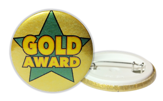 Award Badge Png Pic (white, beige, black)