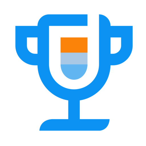 Award Reward Free Png Icon (orange, teal, black, greenish blue, silver)