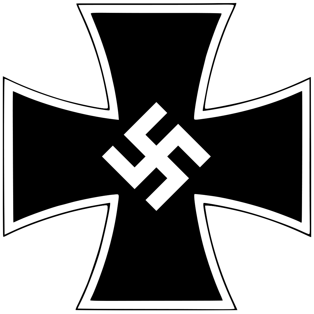 Swastika Png Cutout (black, lavender, white, silver)