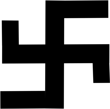 Swastika Png (black)