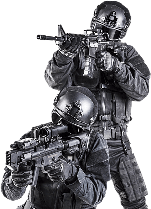 Swat Police Png (black)