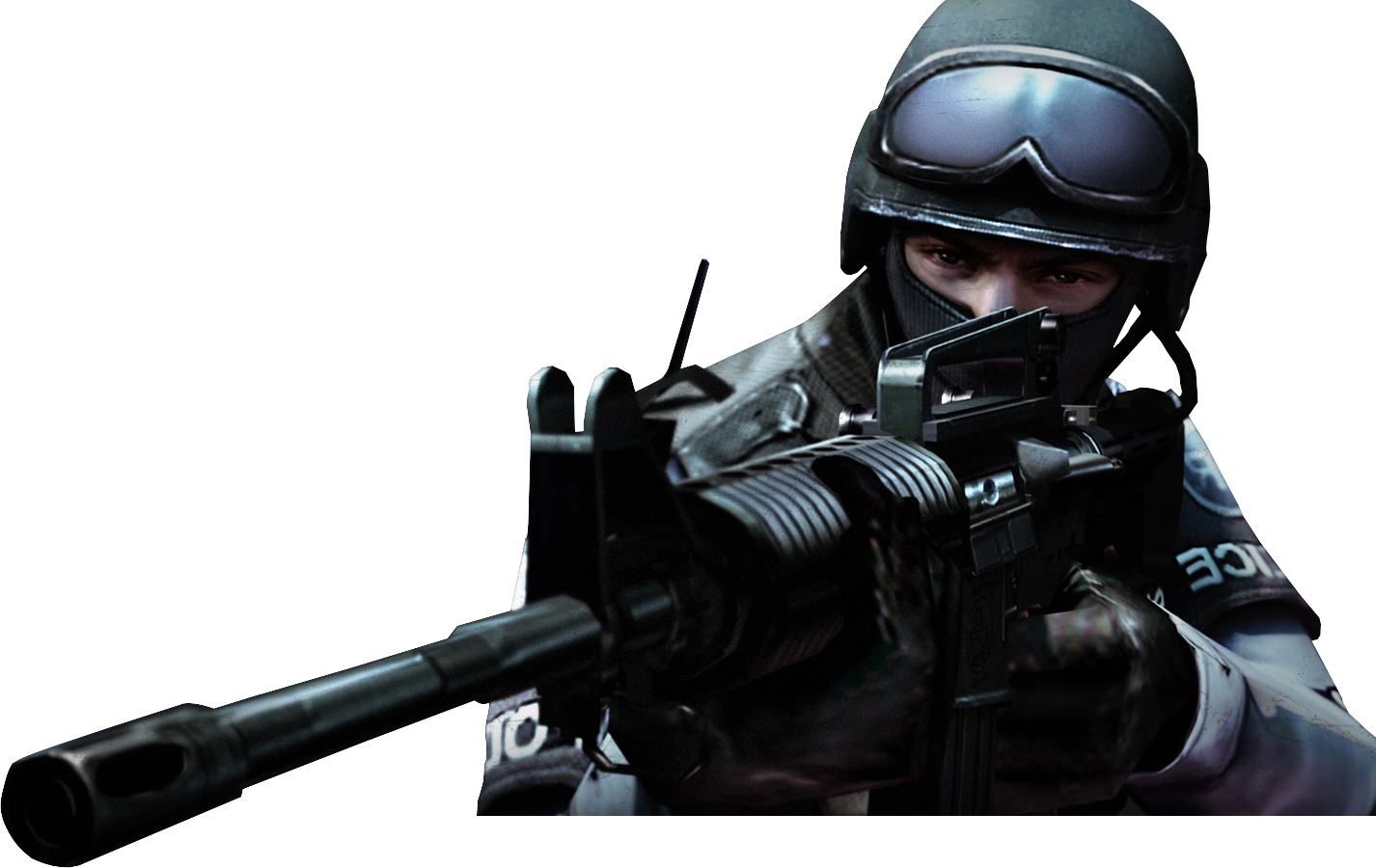 Swat Team Png Photo (black)